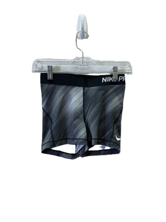 Athletic Shorts By Nike Apparel In Black & White, Size: S