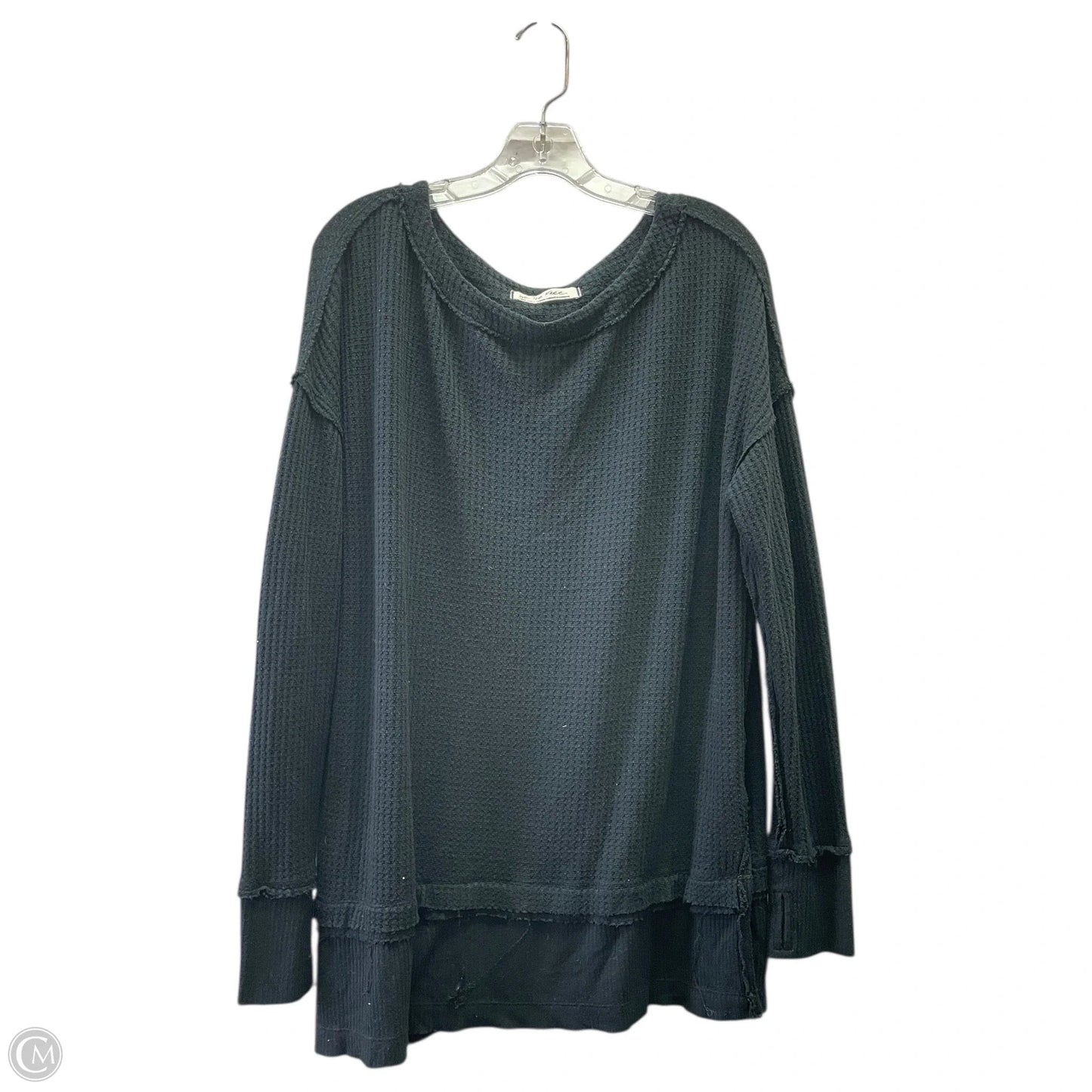 Top Long Sleeve By We The Free In Black, Size: L