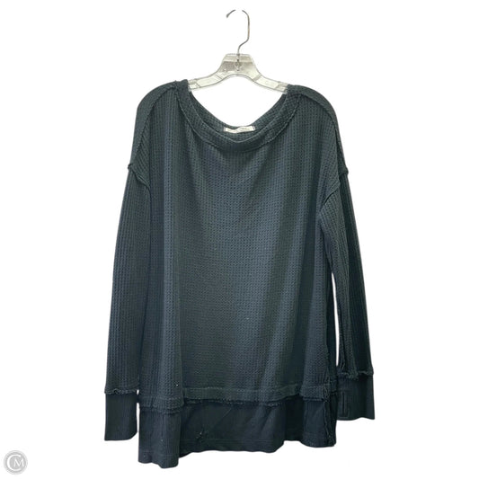 Top Long Sleeve By We The Free In Black, Size: L