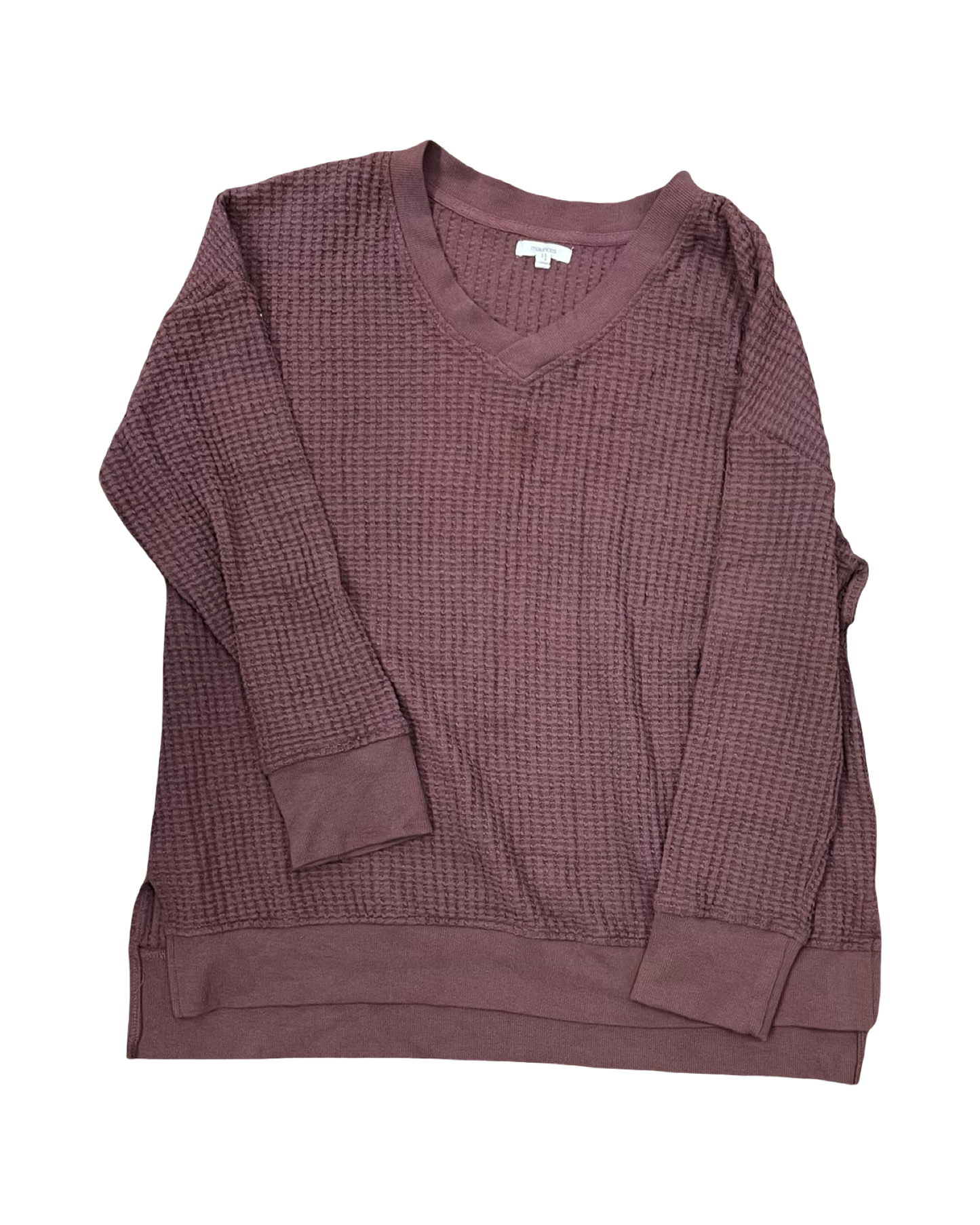 Top Ls By Maurices In Brown, Size:Xl