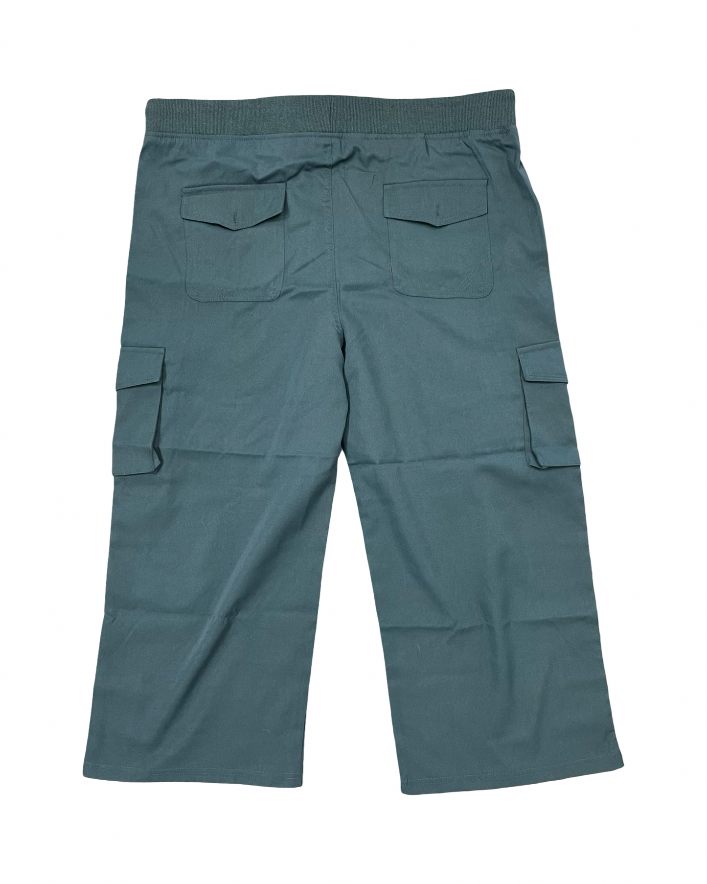 Pants Cropped By Clothes Mentor In Green, Size:3X