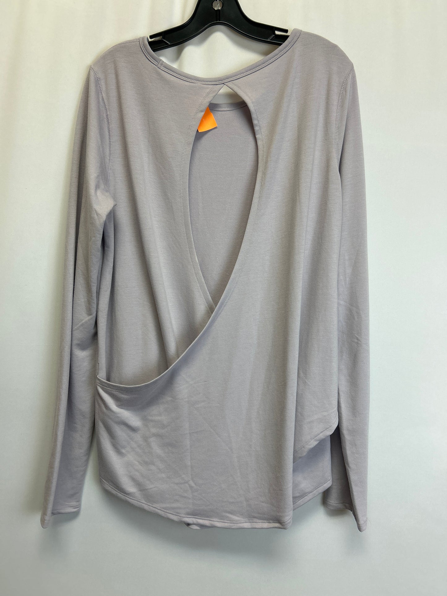 Athletic Top Long Sleeve Crewneck By Old Navy  Size: L