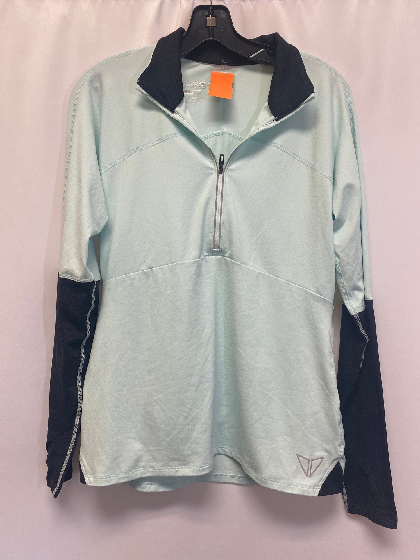 Athletic Top Long Sleeve Collar By Clothes Mentor  Size: M