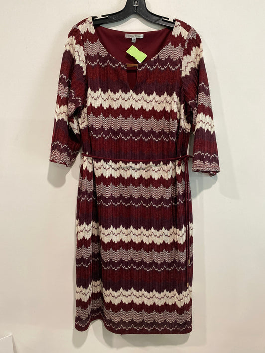 Dress Casual Midi By Sandra Darren  Size: L