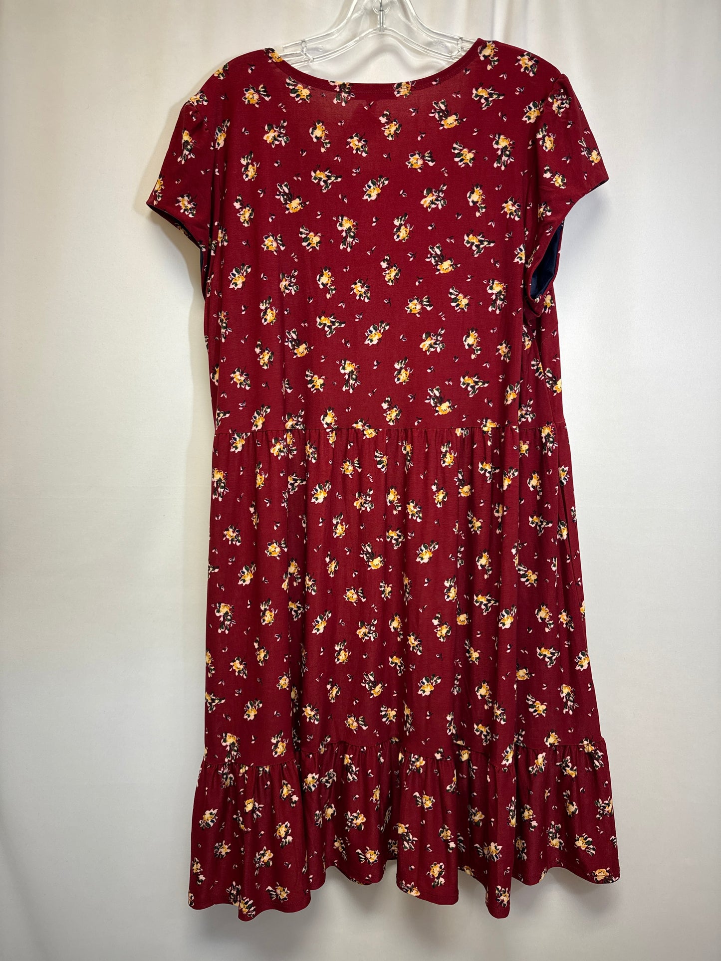 Dress Casual Midi By Sandra Darren  Size: Xl