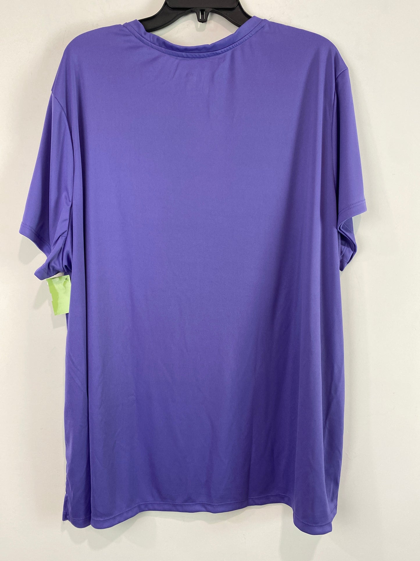 Athletic Top Short Sleeve By Just My Size  Size: 4x