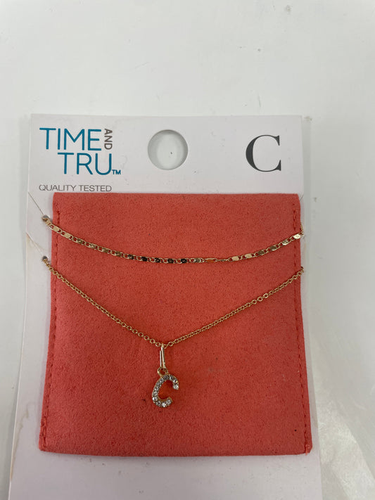 Necklace Chain By Time And Tru