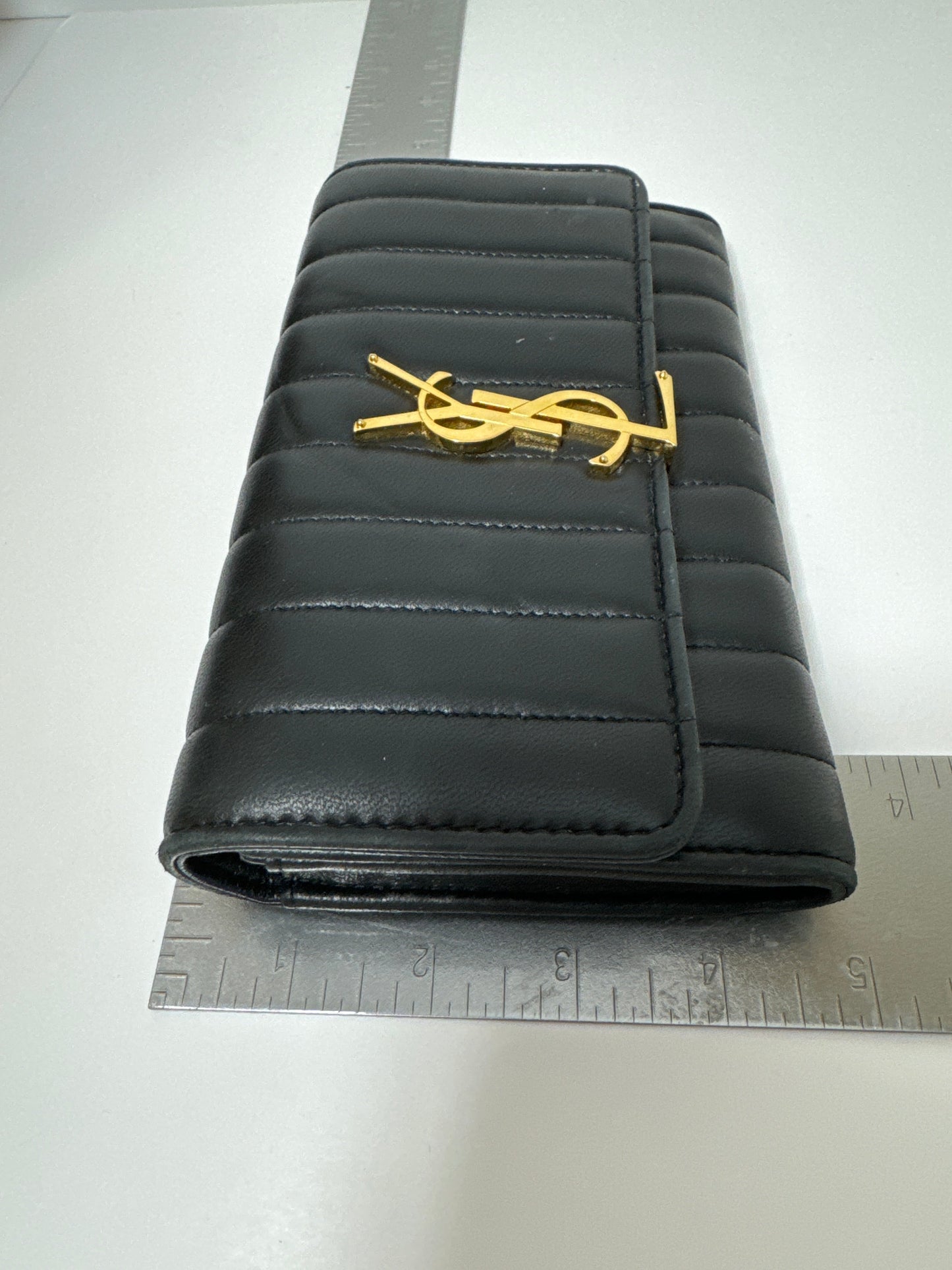 Wallet Luxury Designer By Yves Saint Laurent  Size: Large