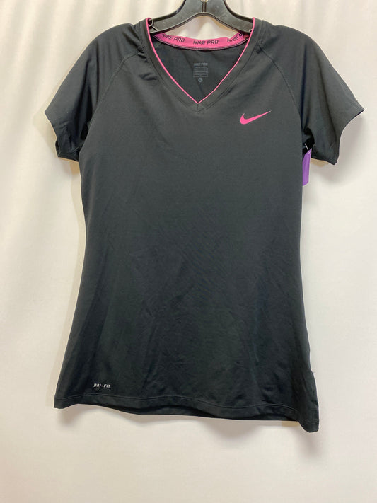 Athletic Top Short Sleeve By Nike  Size: L