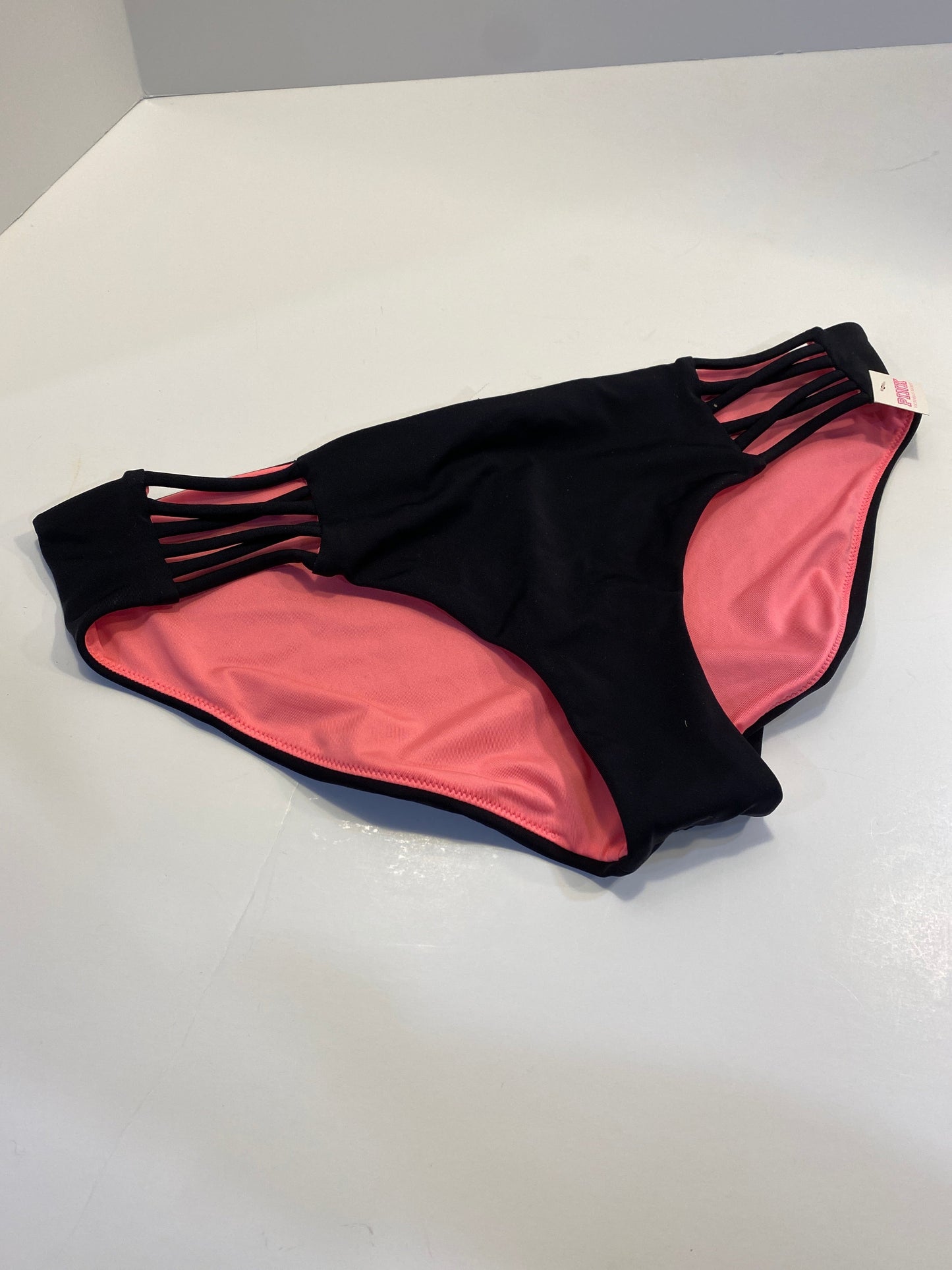 Beige Swimsuit Bottom Pink, Size L