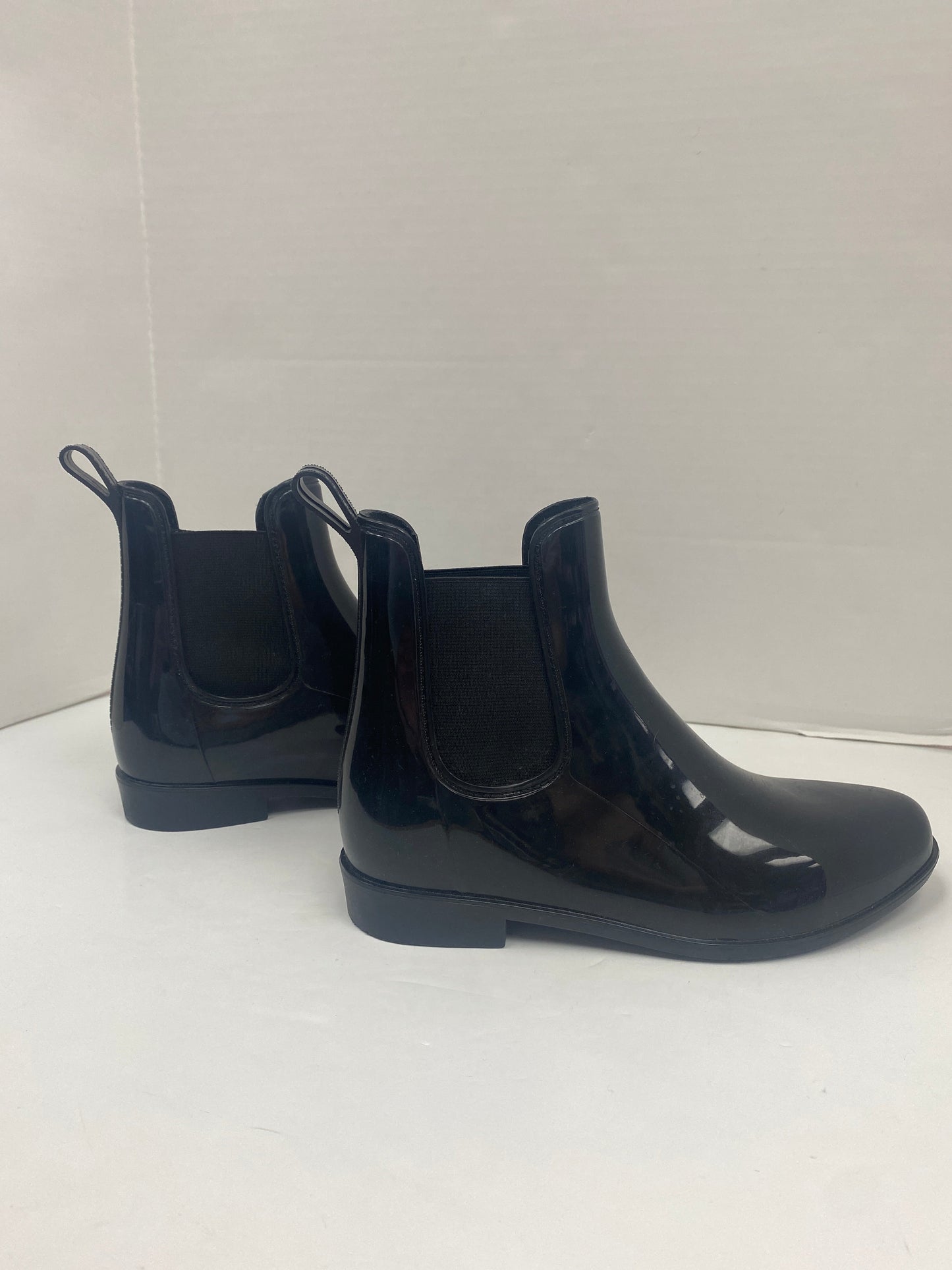 Black Boots Rain Clothes Mentor, Size 8