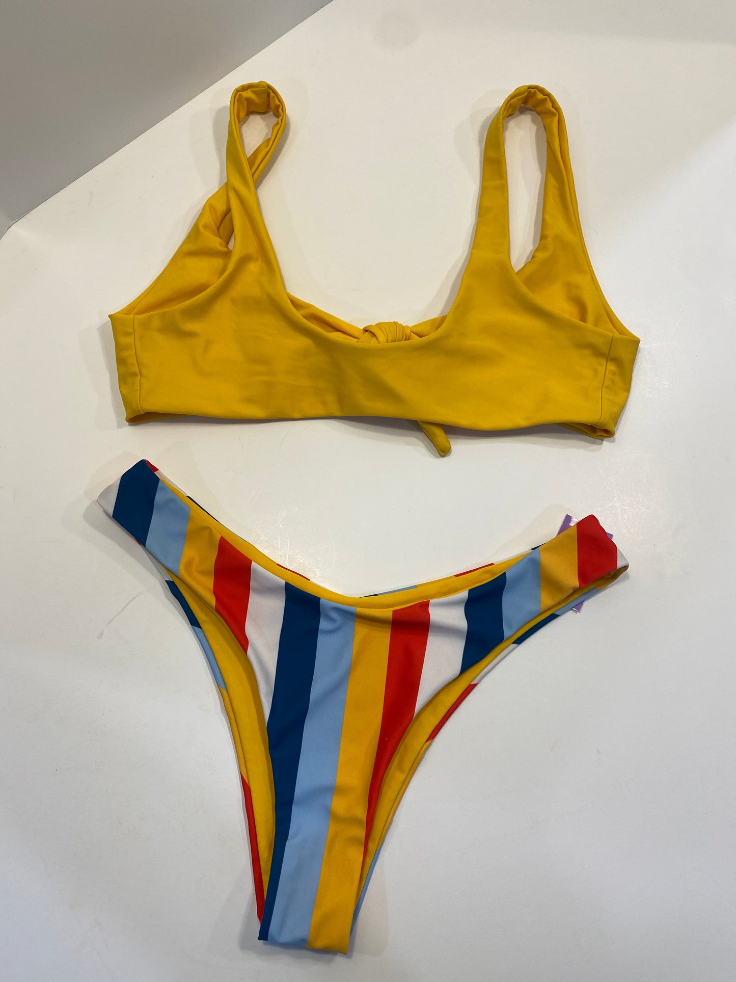 Yellow Swimsuit 2pc Zaful, Size M