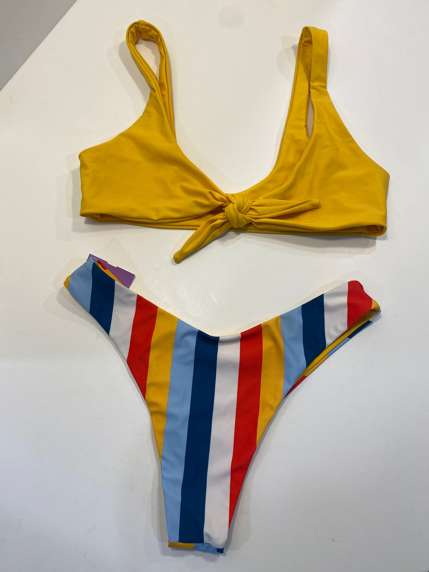 Yellow Swimsuit 2pc Zaful, Size M