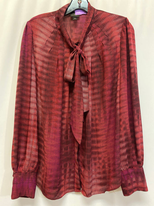 Mauve Top Long Sleeve Worthington, Size L