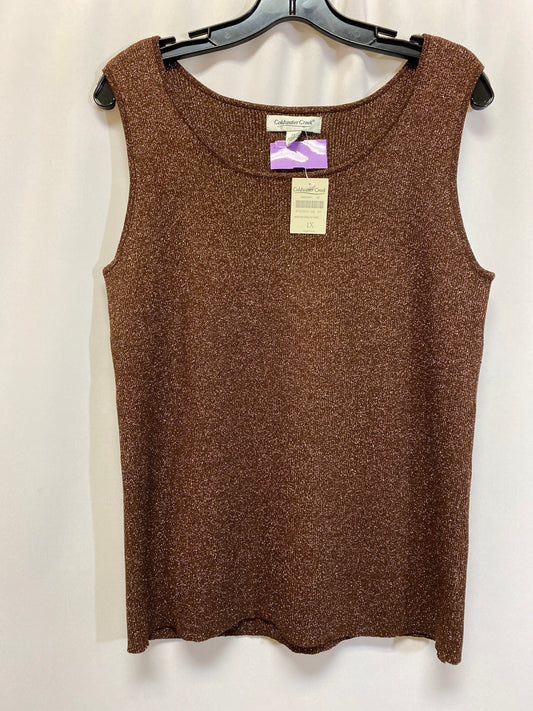 Bronze Tank Top Coldwater Creek, Size 1x