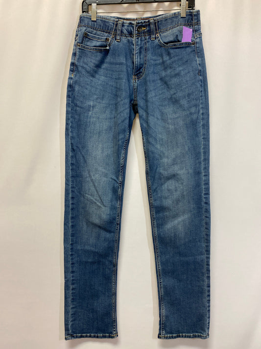 Blue Denim Jeans Straight Clothes Mentor, Size 10