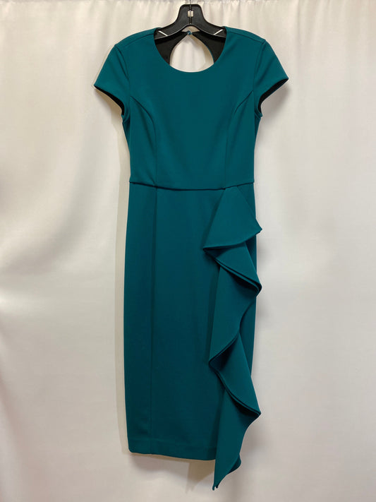 Green Dress Casual Midi Rachel Roy, Size Xs