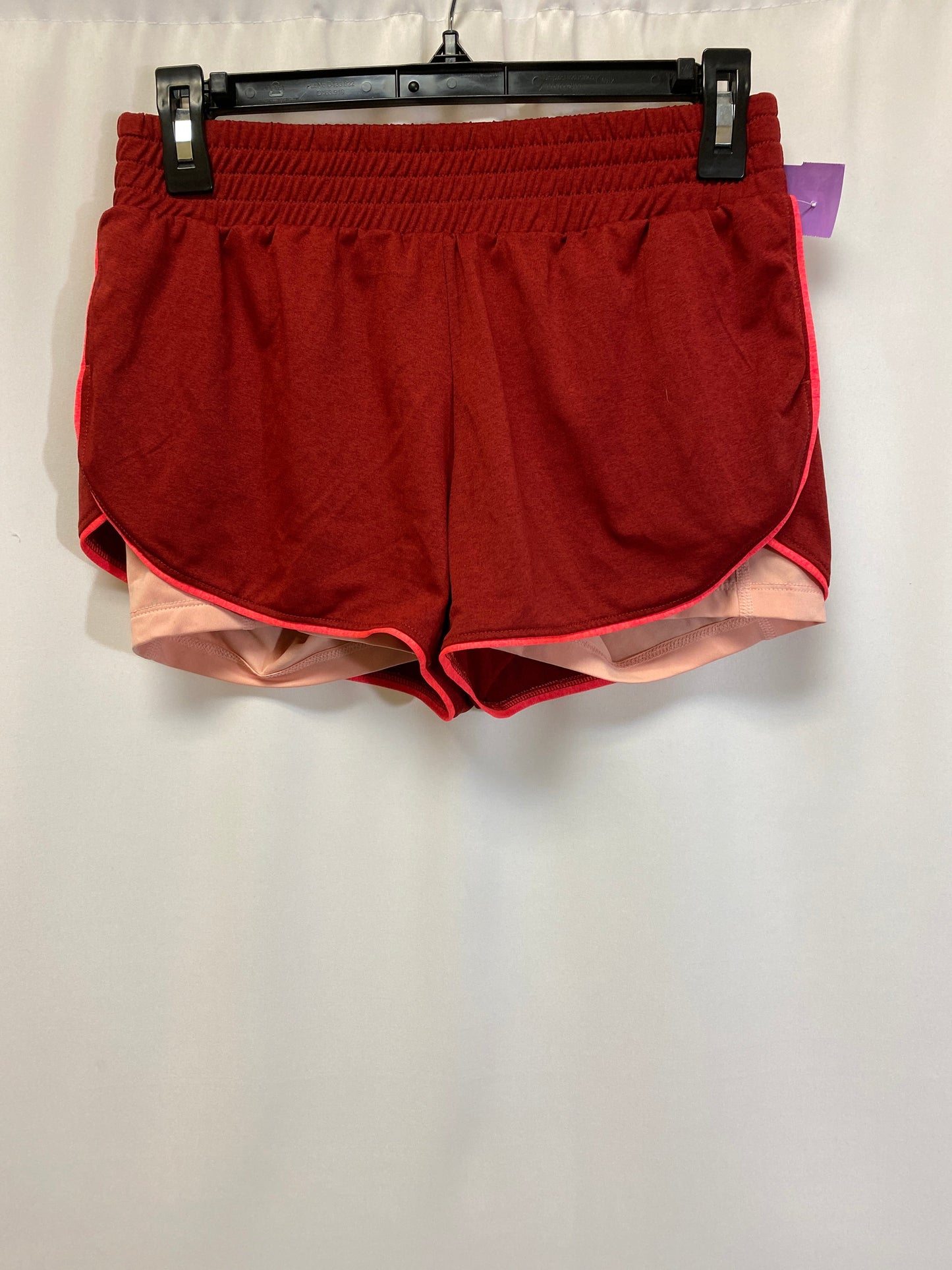 Red Athletic Shorts Brooks, Size S