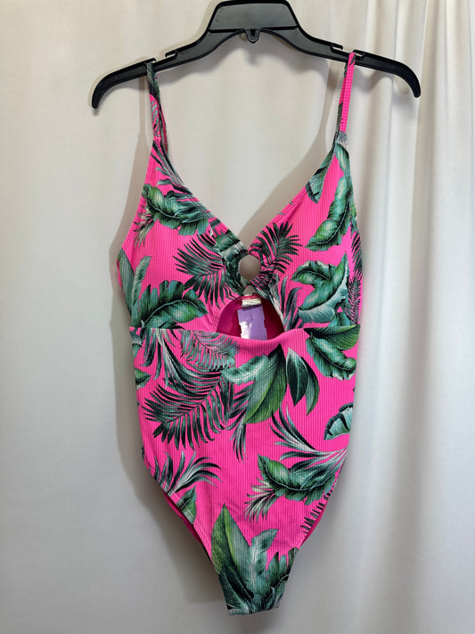 Pink Swimsuit Clothes Mentor, Size Xl