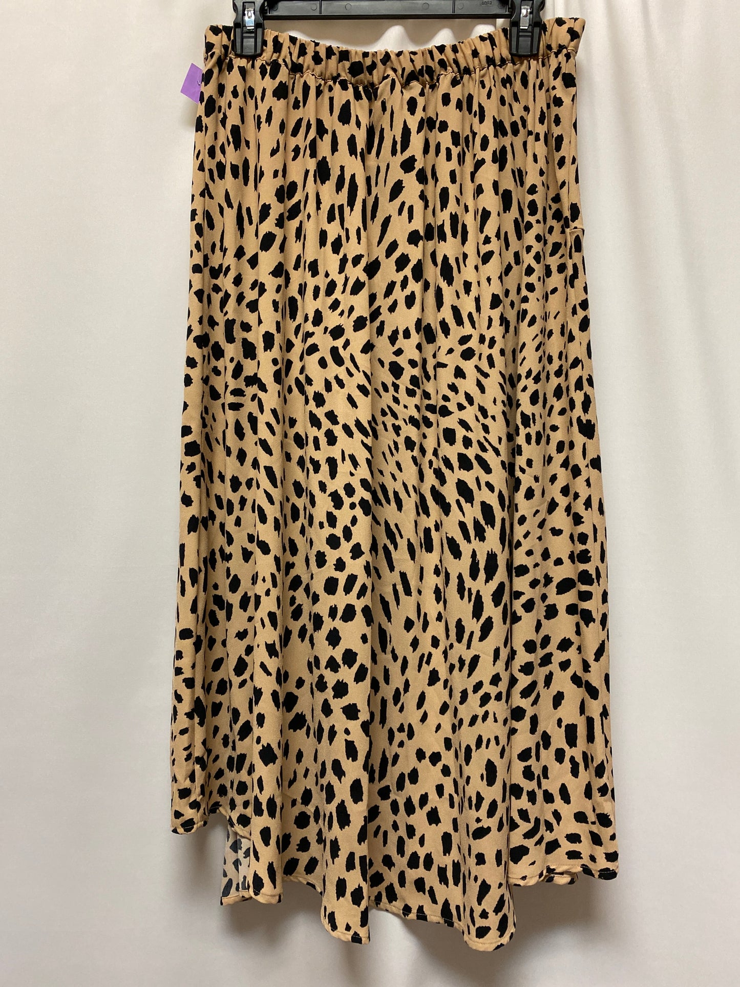 Animal Print Skirt Maxi Apt 9, Size M