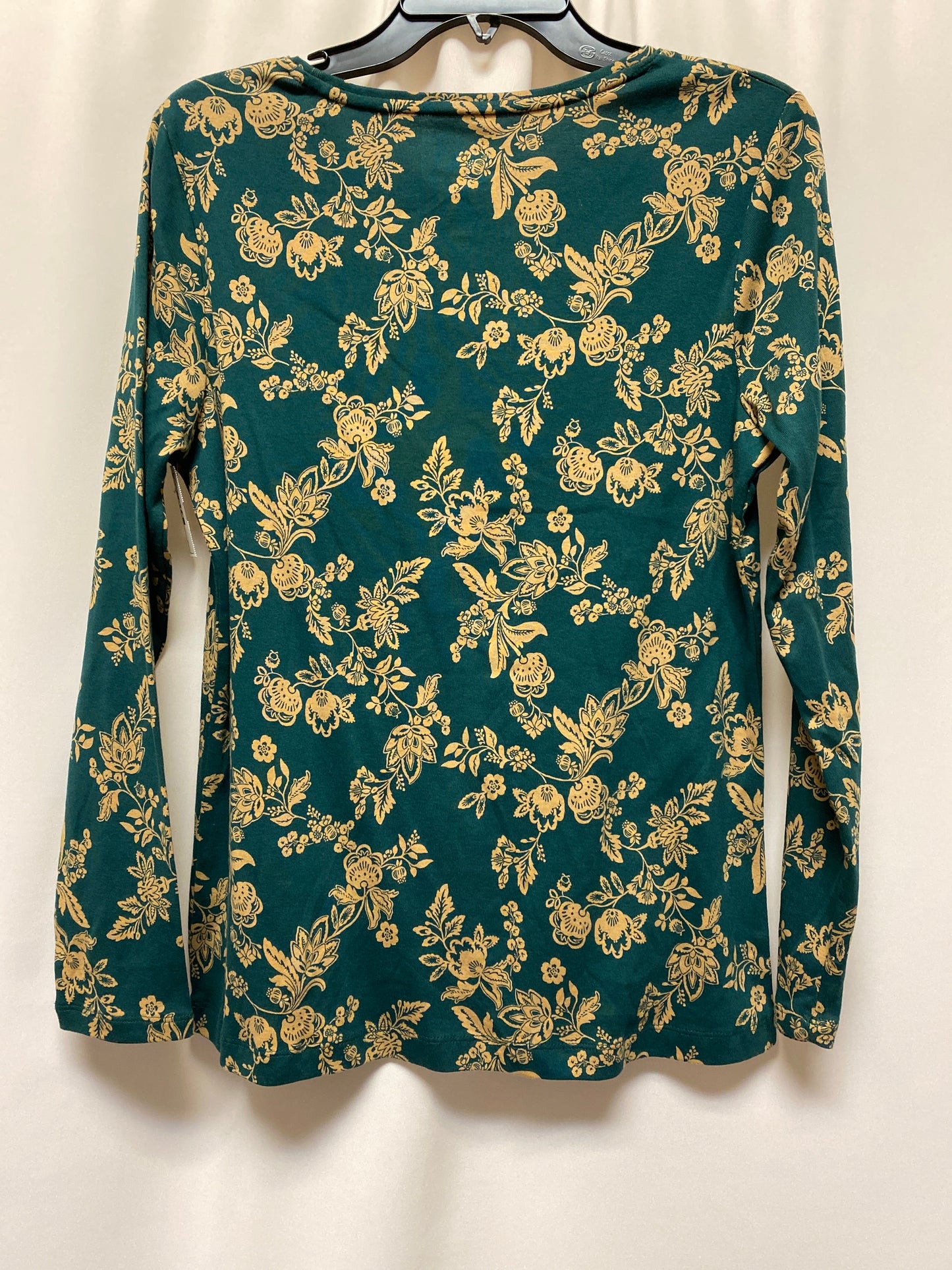 Green Top Long Sleeve Croft And Barrow, Size M