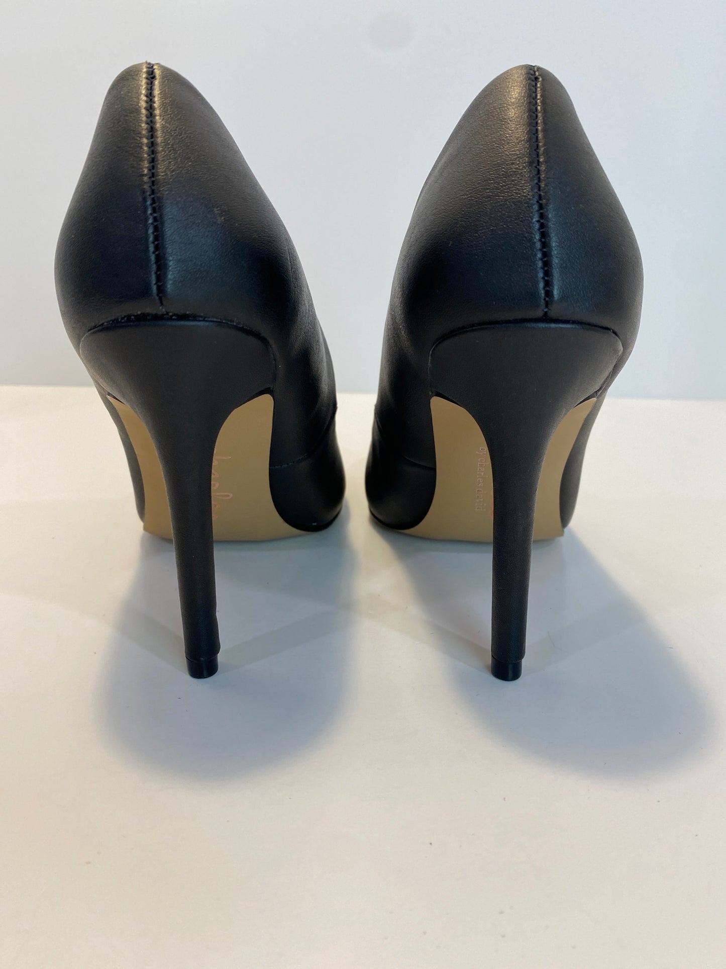 Black Shoes Heels Stiletto Charles David, Size 6.5