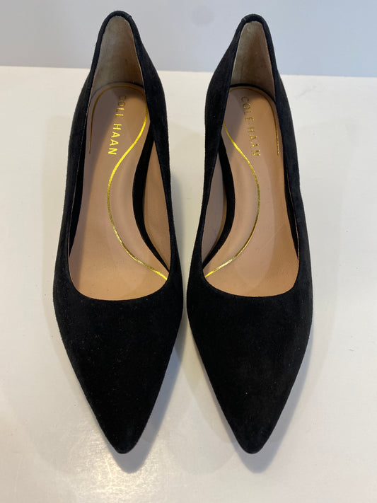Black Shoes Heels Kitten Cole-haan, Size 5.5