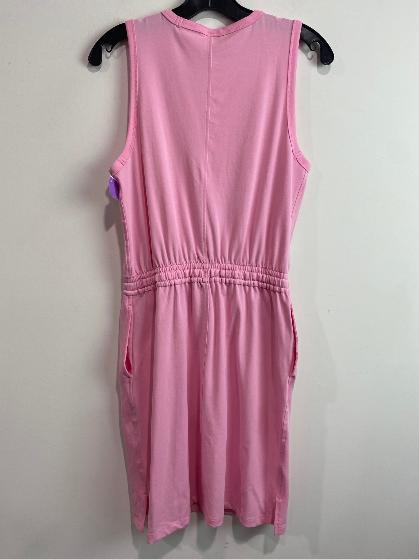 Pink Dress Casual Midi Members Mark, Size Xs