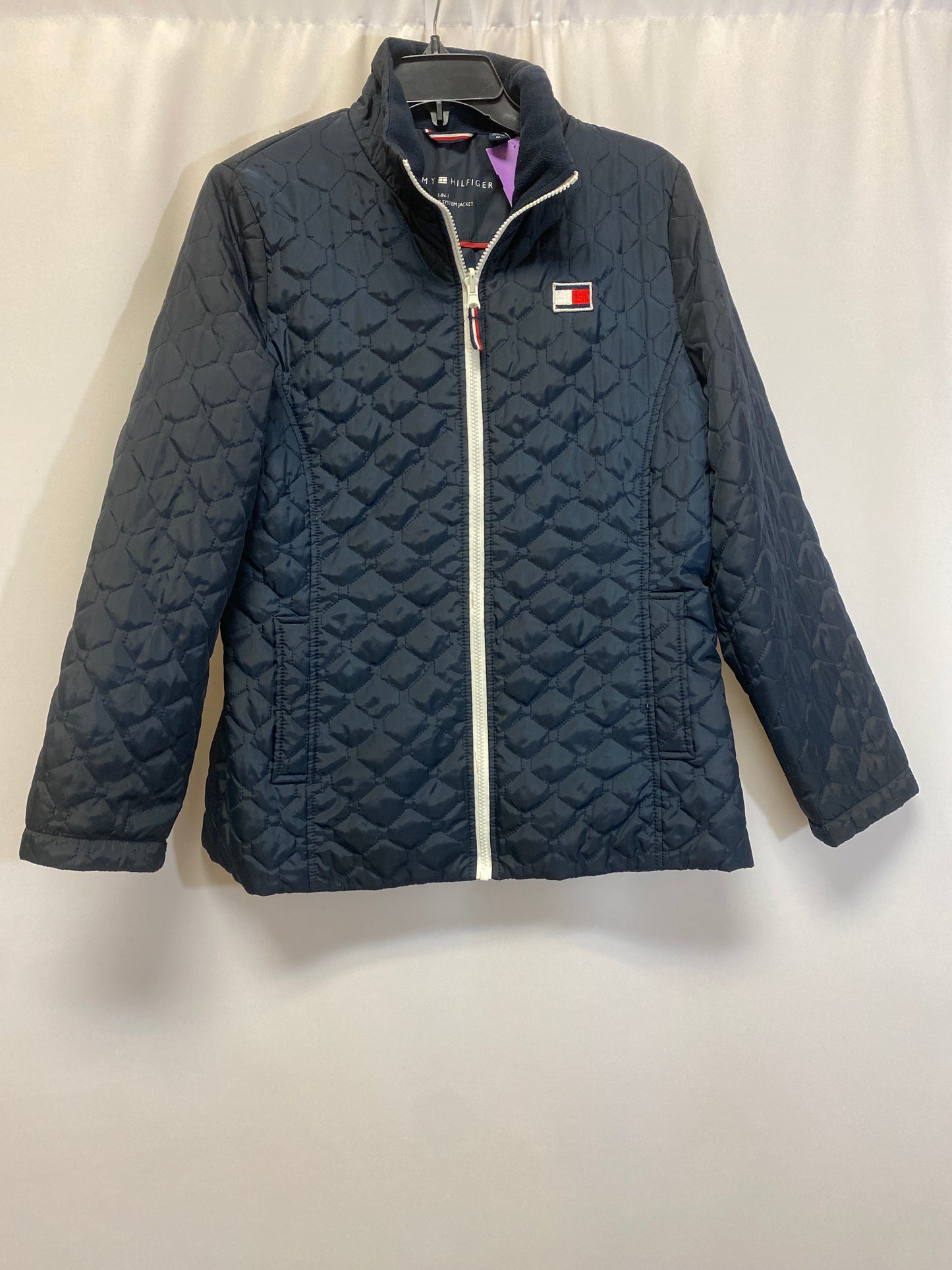 Navy Coat Puffer & Quilted Tommy Hilfiger, Size M