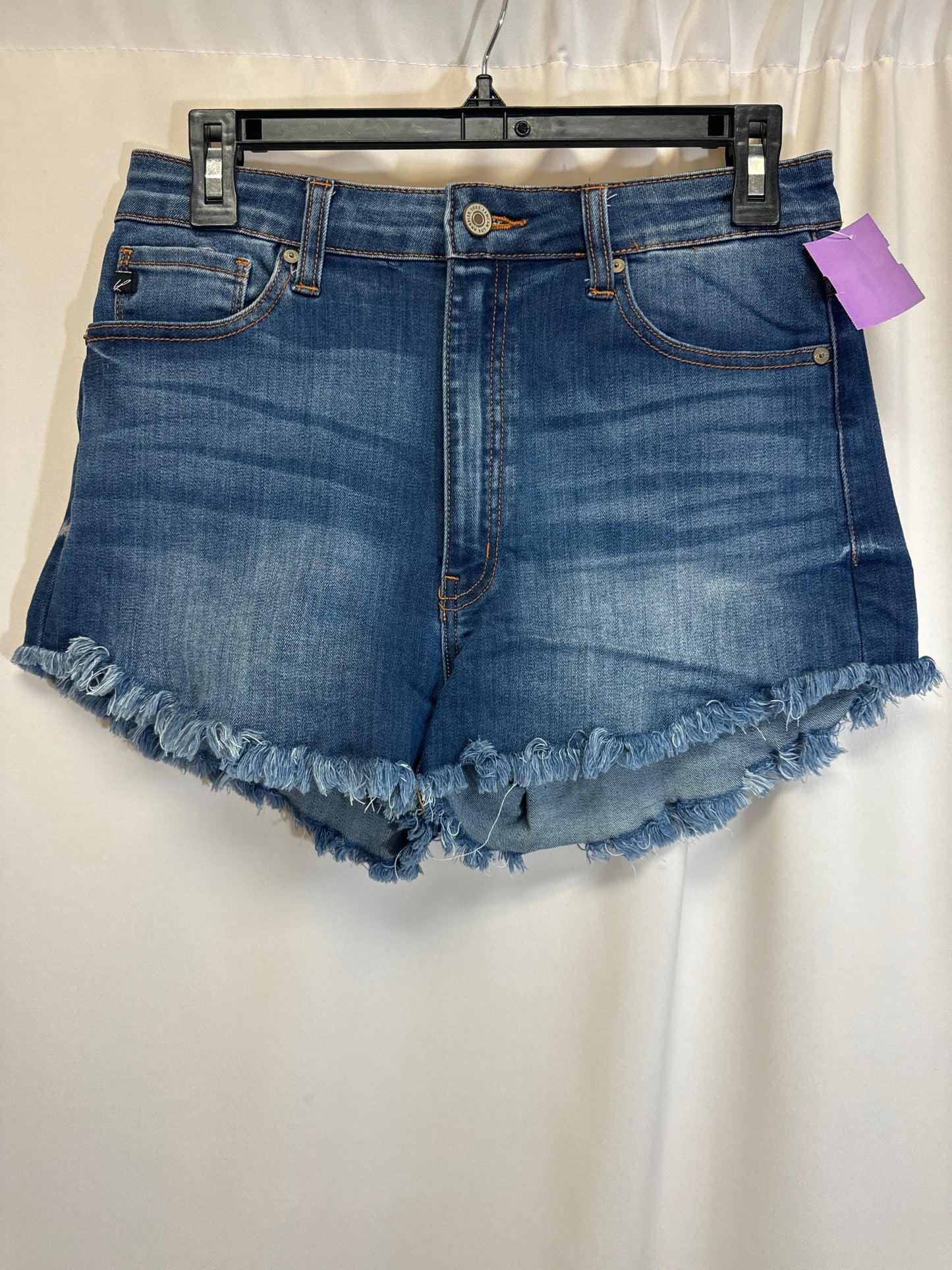 Blue Denim Shorts Kancan, Size 12