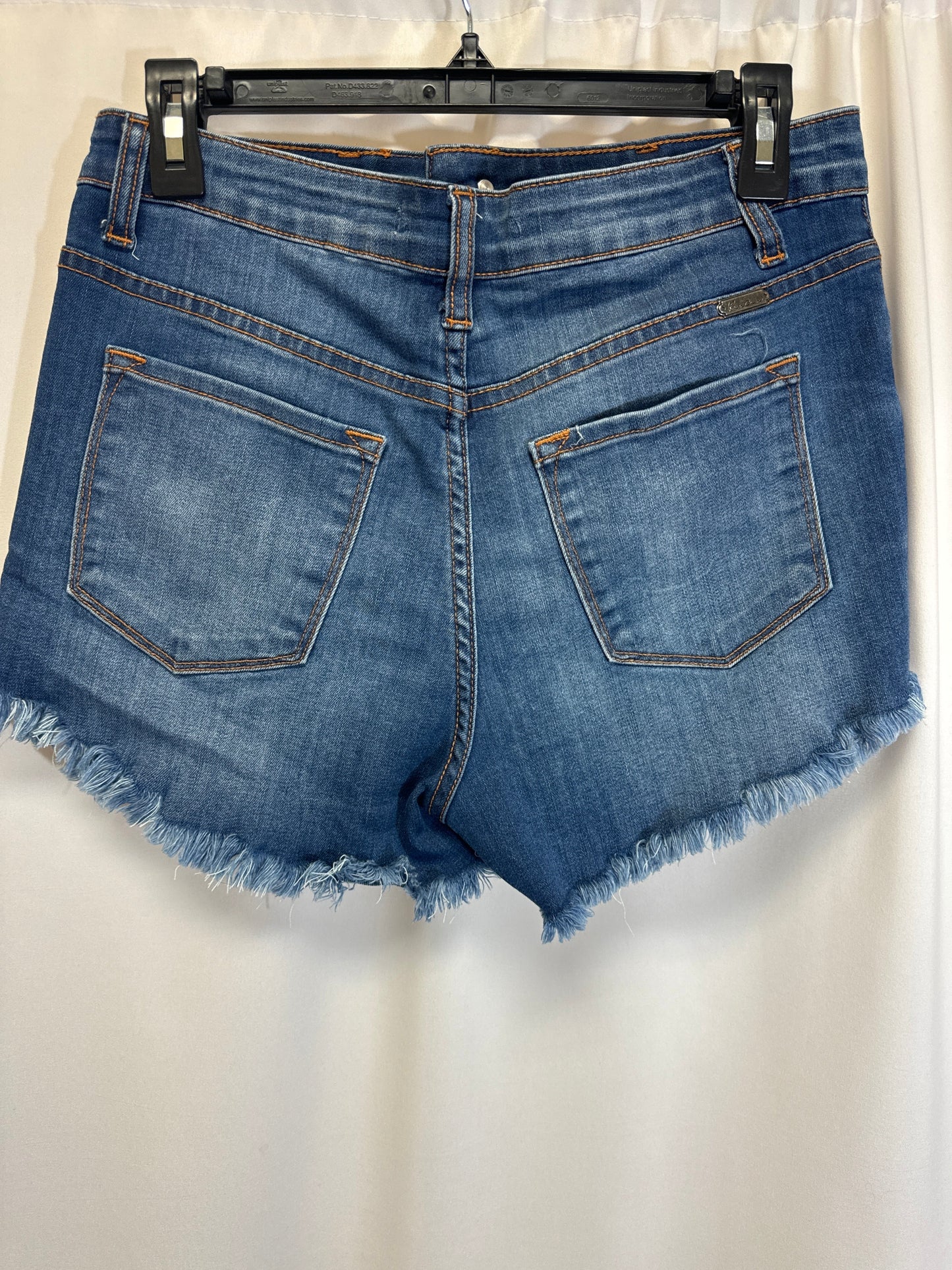 Blue Denim Shorts Kancan, Size 12