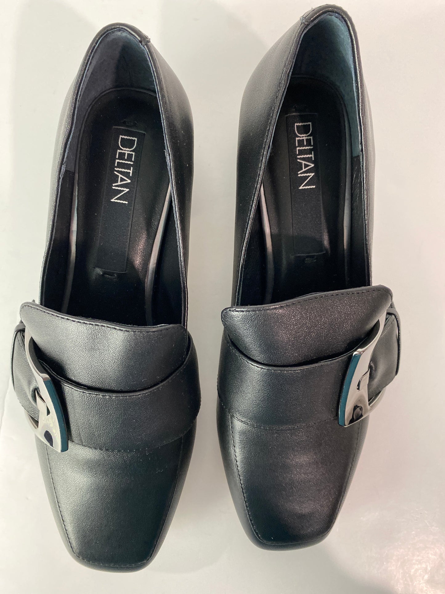 Black Shoes Heels Block Clothes Mentor, Size 8