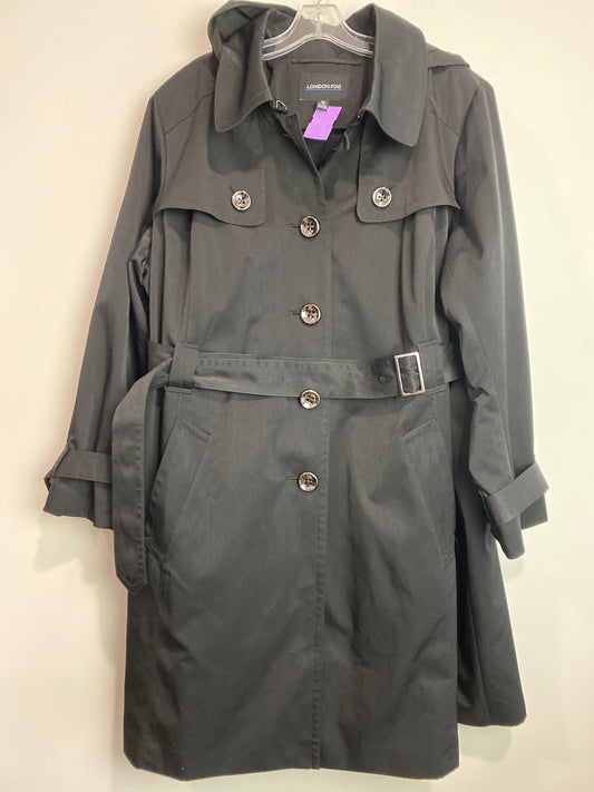 Black Coat Parka London Fog, Size 2x