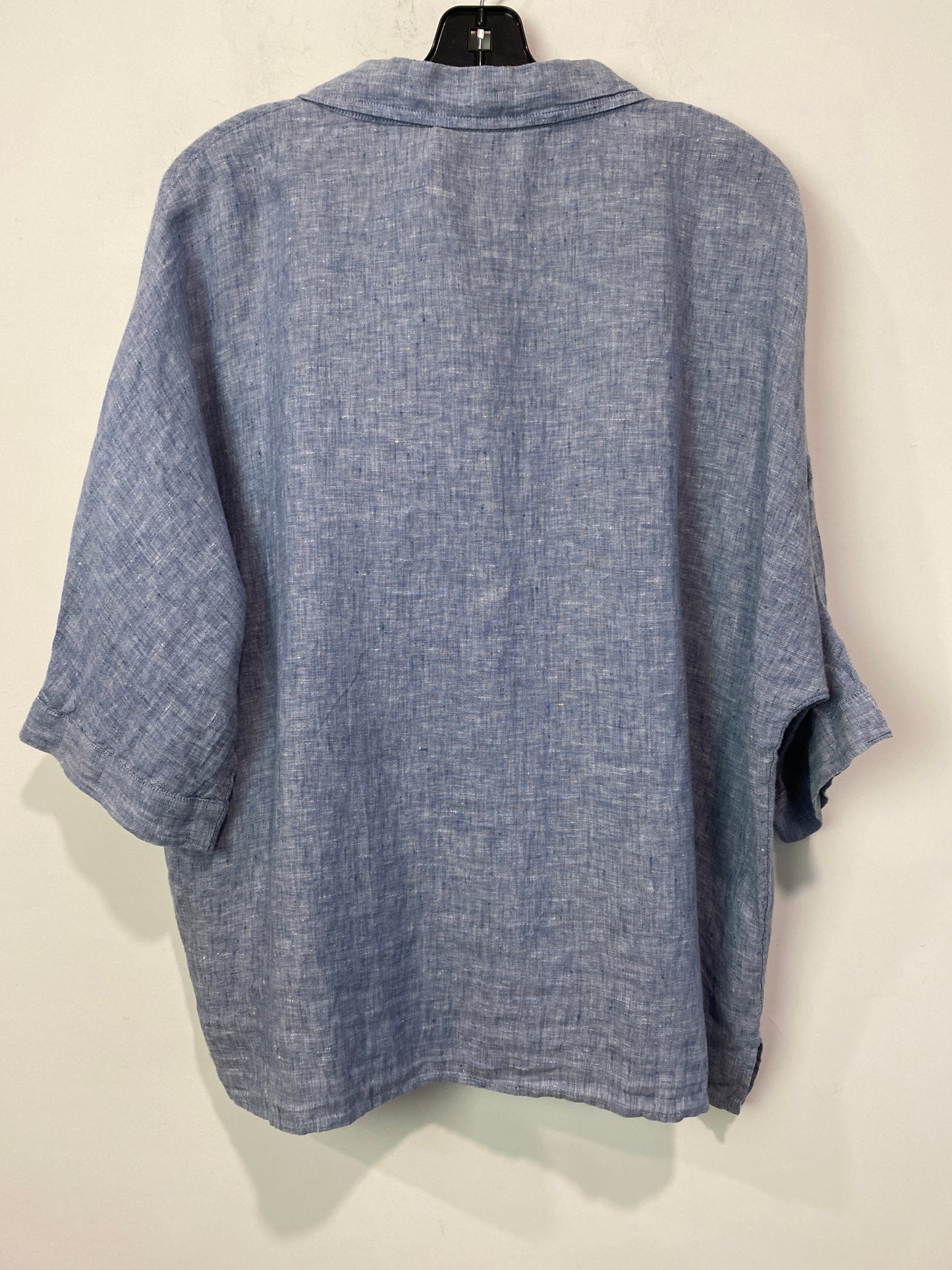 Blue Top 3/4 Sleeve Rachel Zoe, Size L