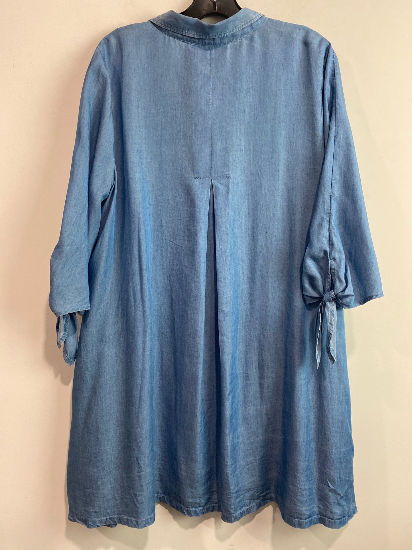 Blue Dress Casual Midi Crown And Ivy, Size L