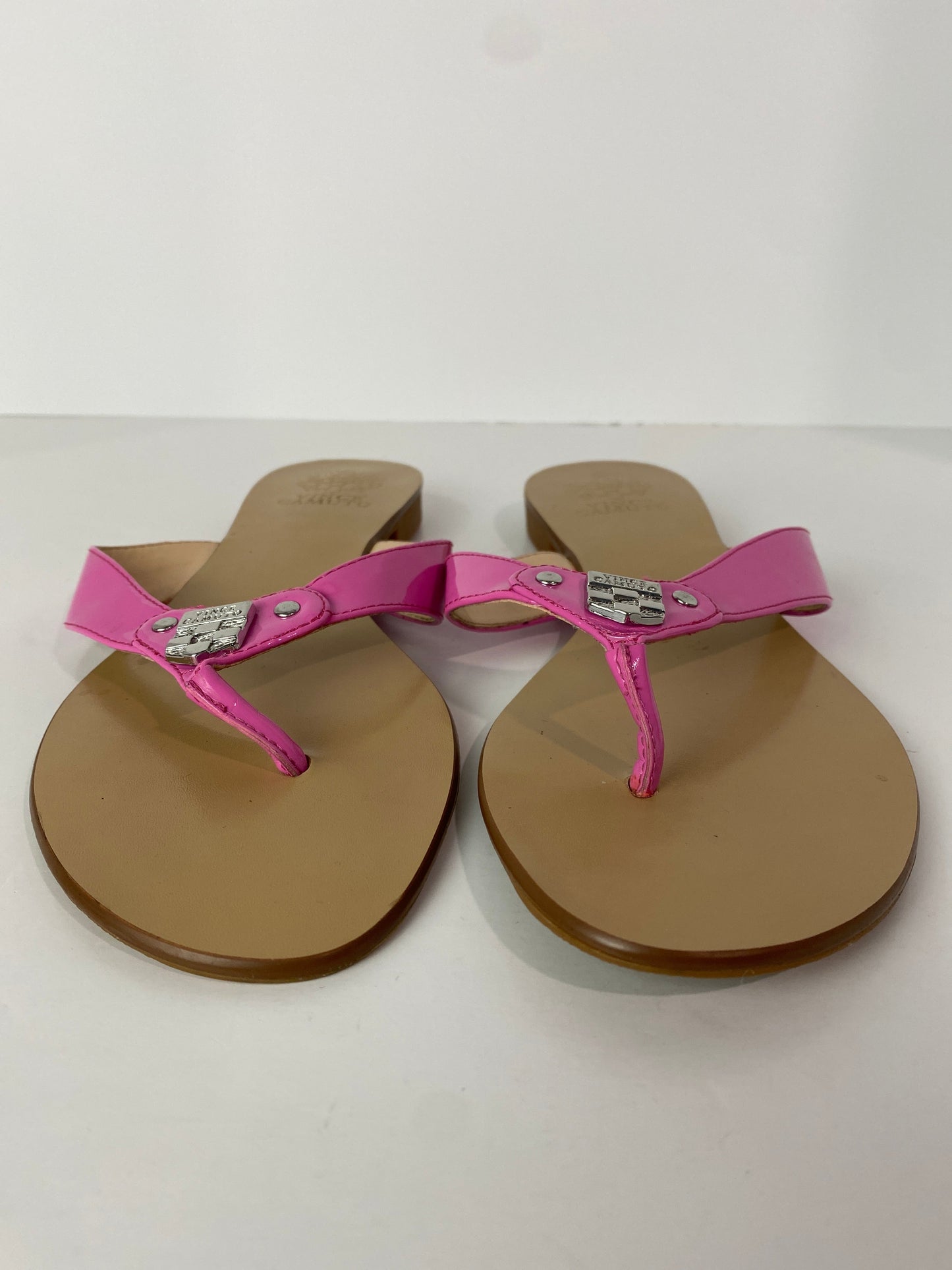 Pink Sandals Flats Vince Camuto, Size 10