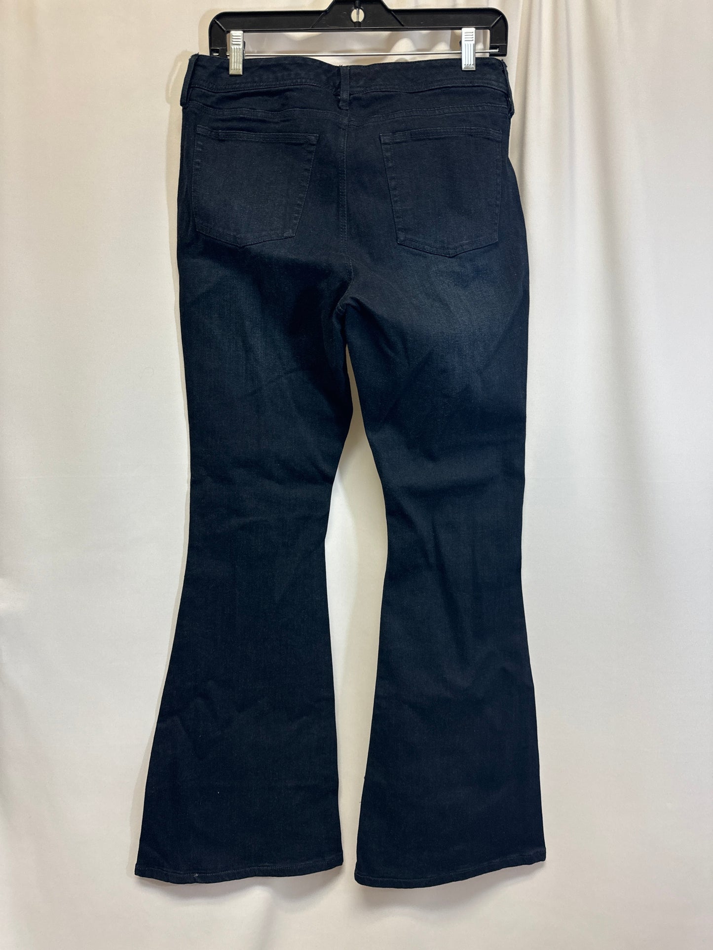 Blue Denim Jeans Flared Clothes Mentor, Size 8