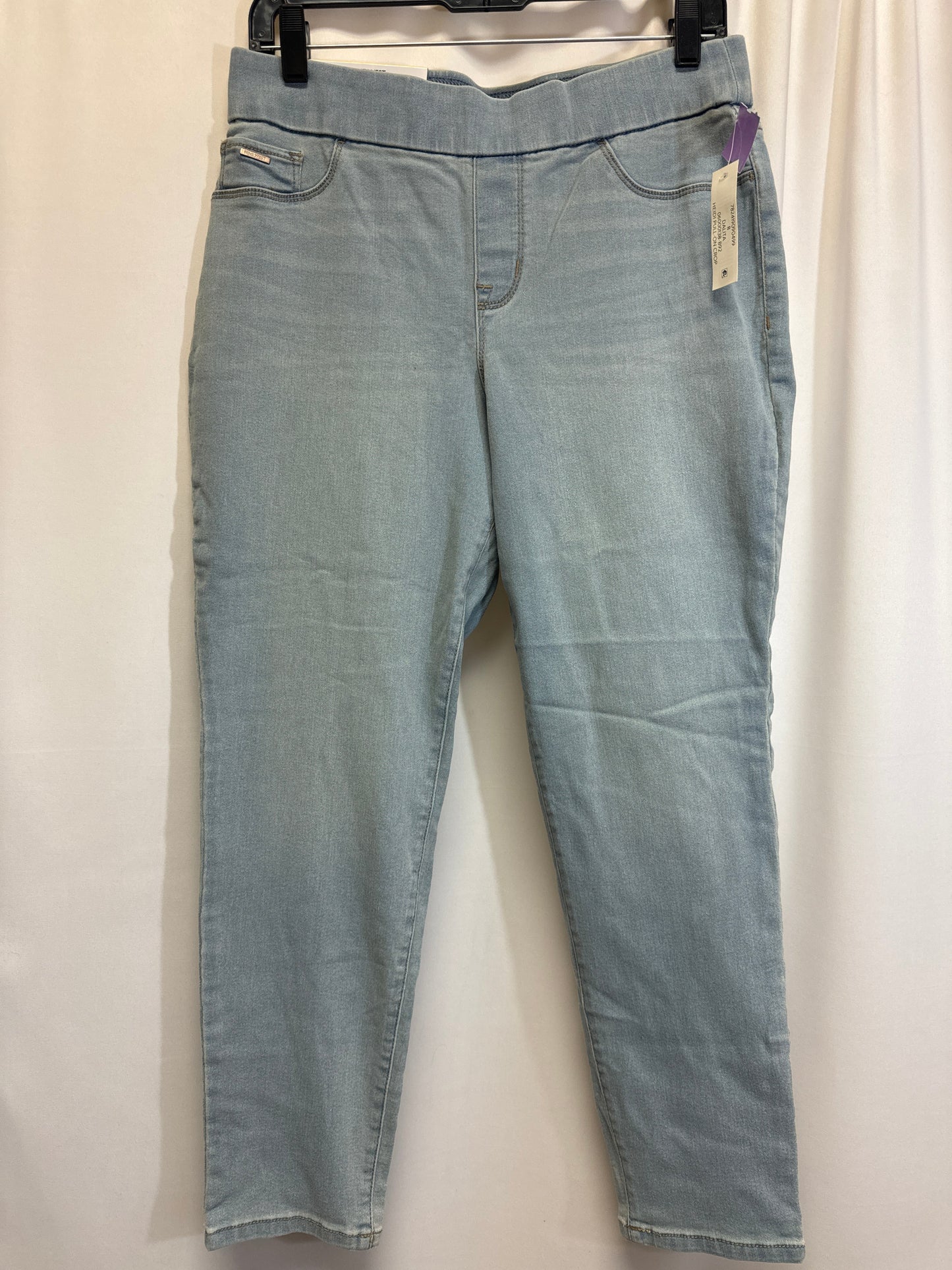 Blue Denim Jeans Cropped Nine West, Size 8