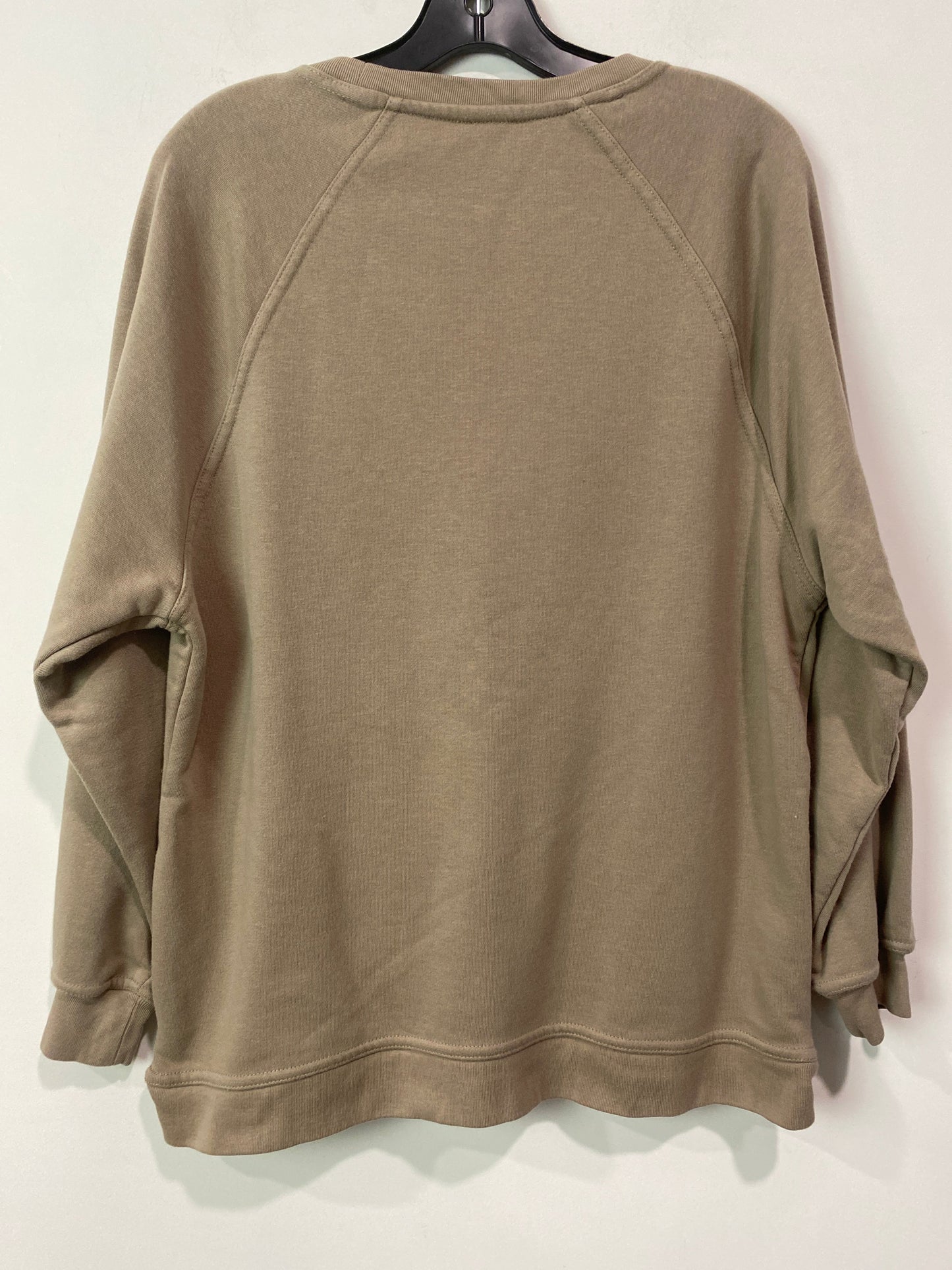 Taupe Sweatshirt Crewneck Mono B, Size M