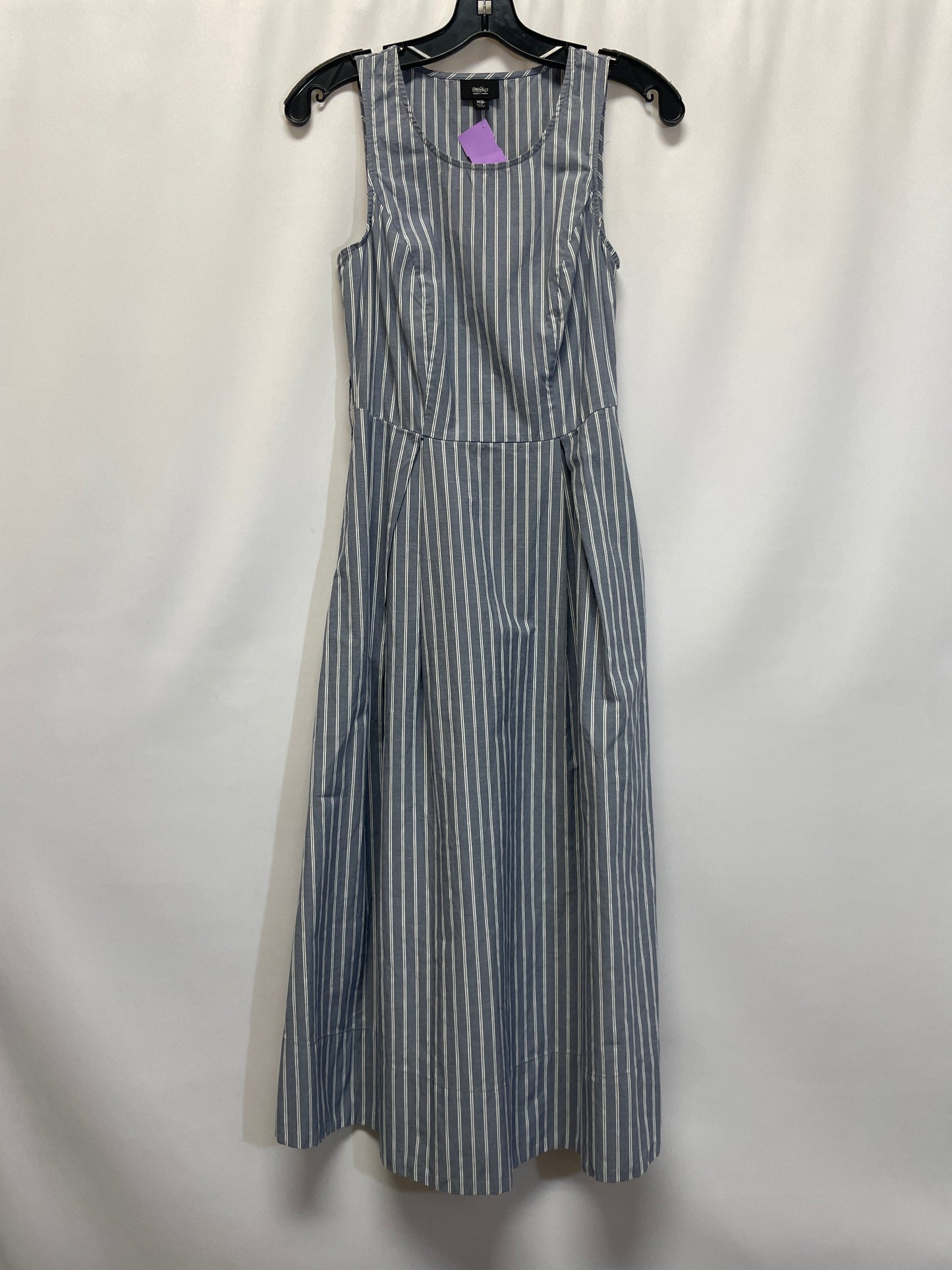 Blue Dress Casual Midi Mossimo, Size Xs