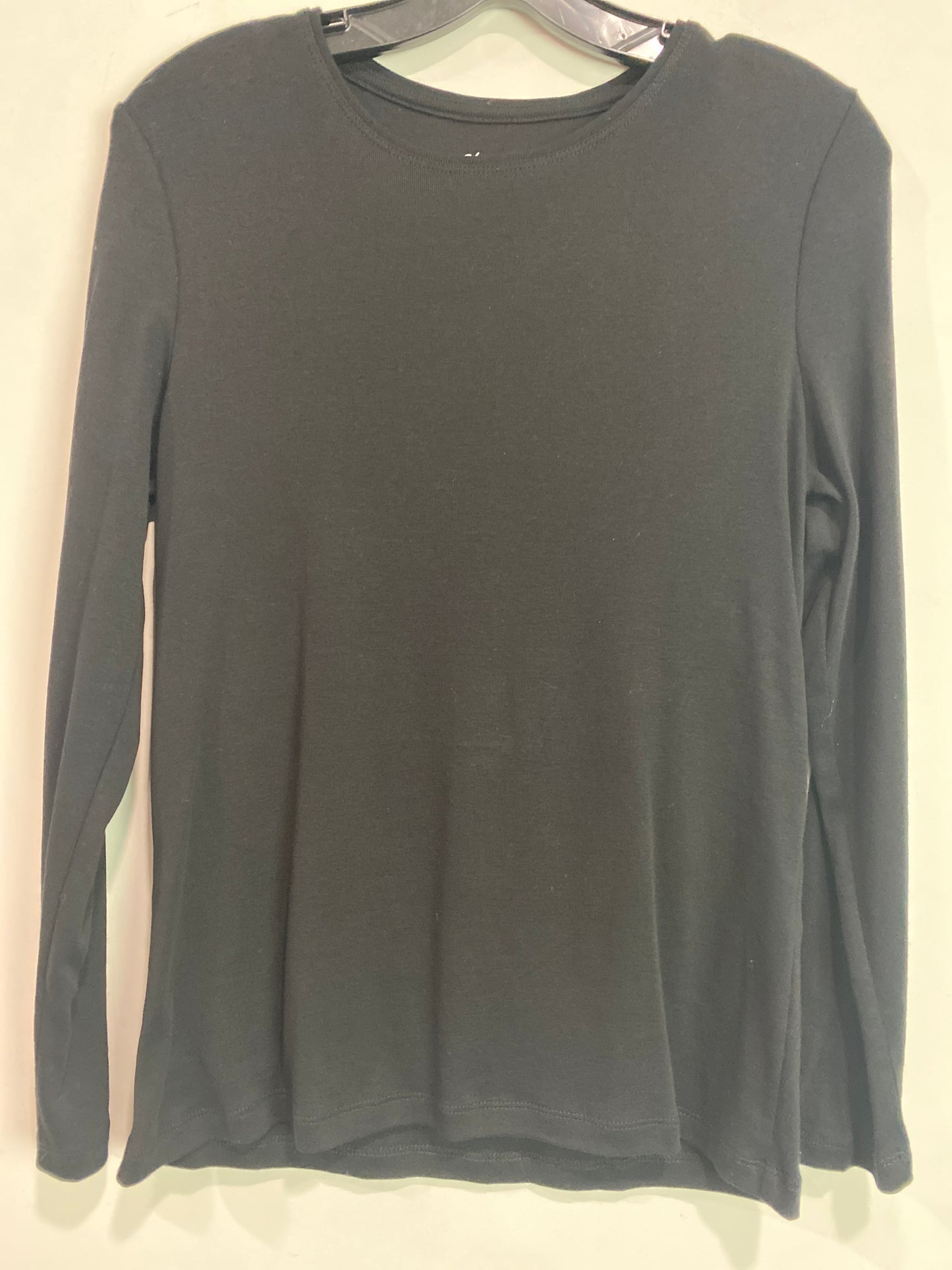 Black Top Long Sleeve Chicos, Size M