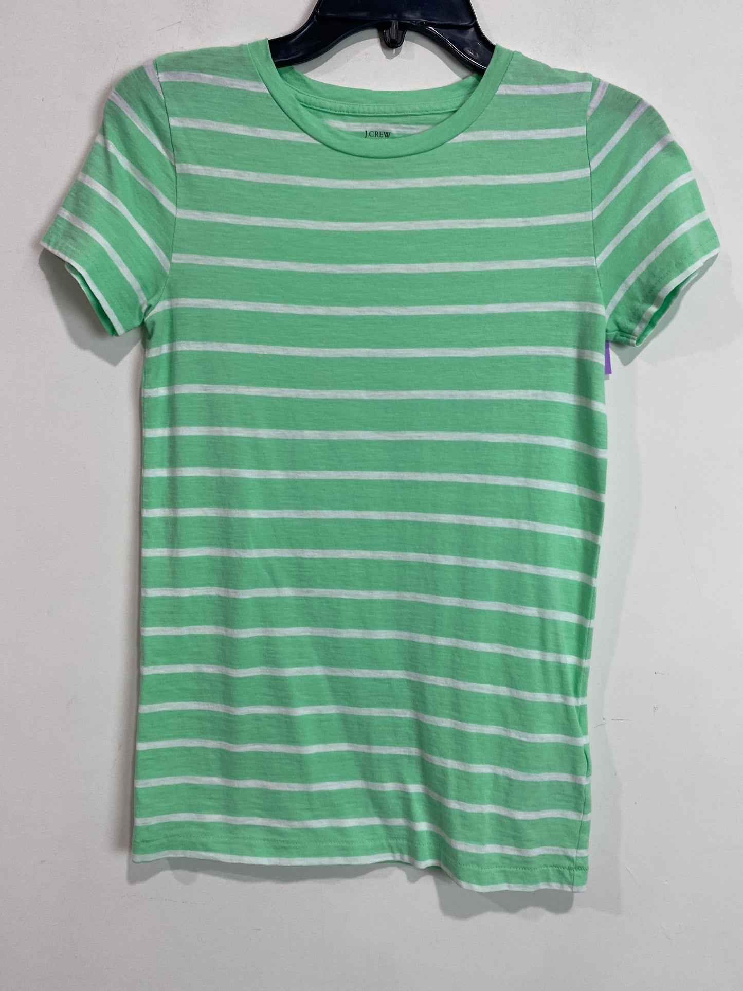 Green Top Short Sleeve J. Crew, Size Xs