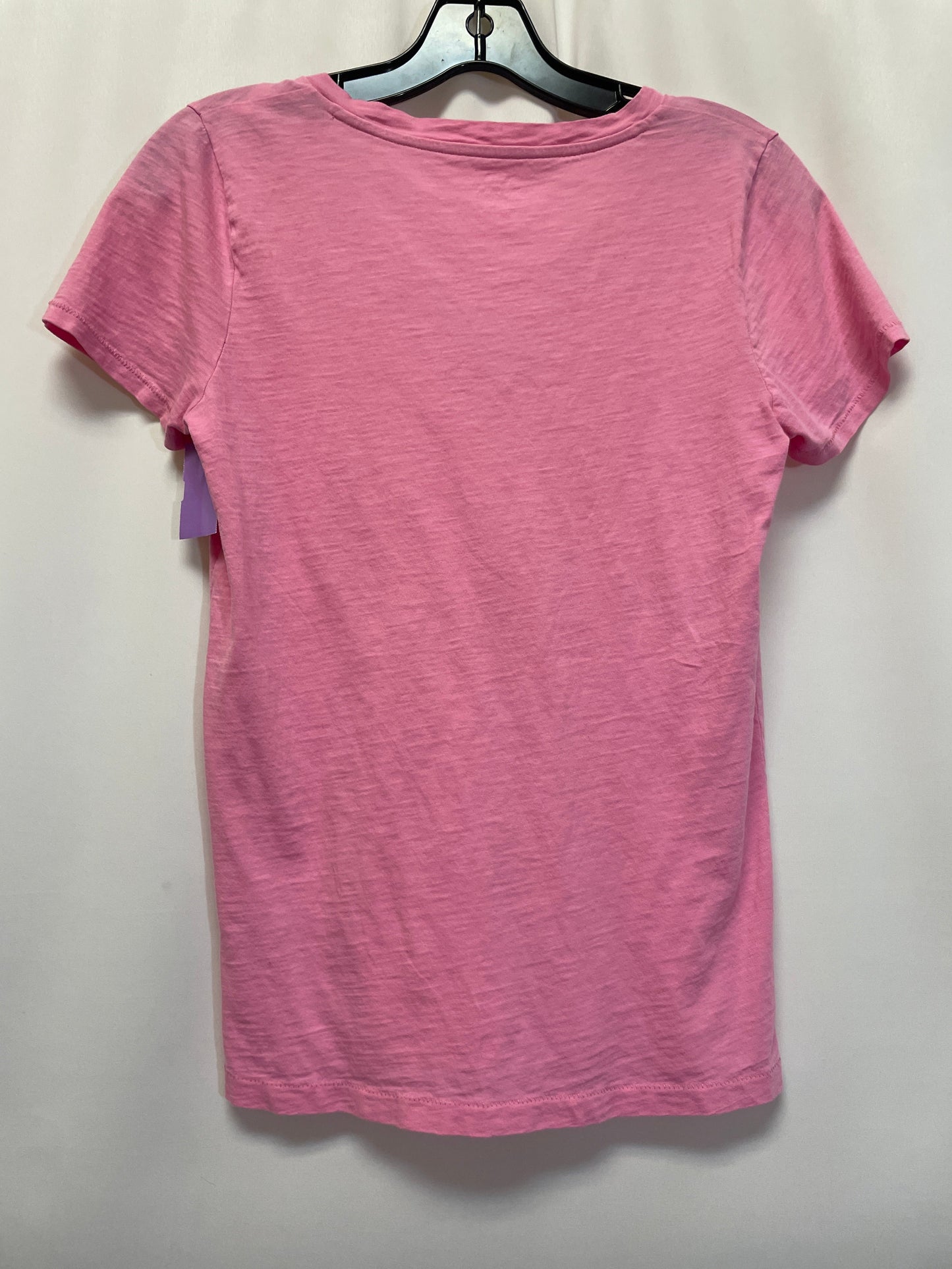 Pink Top Short Sleeve J. Crew, Size S