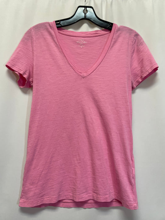 Pink Top Short Sleeve J. Crew, Size S