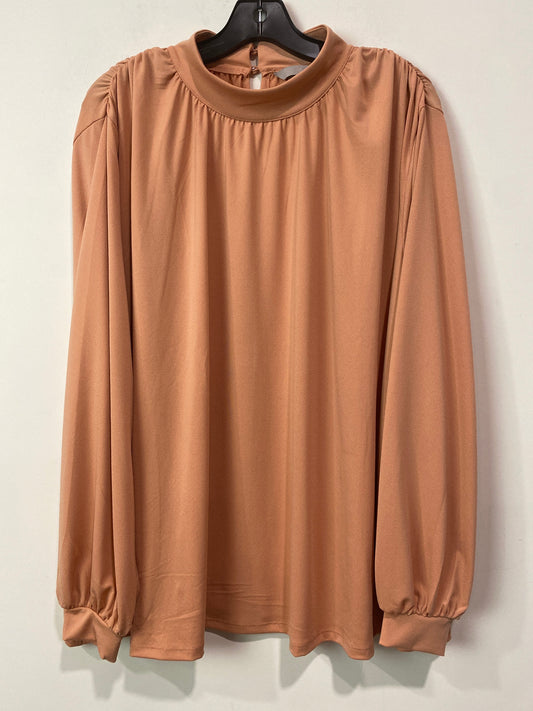 Peach Top Long Sleeve H&m, Size Xxl