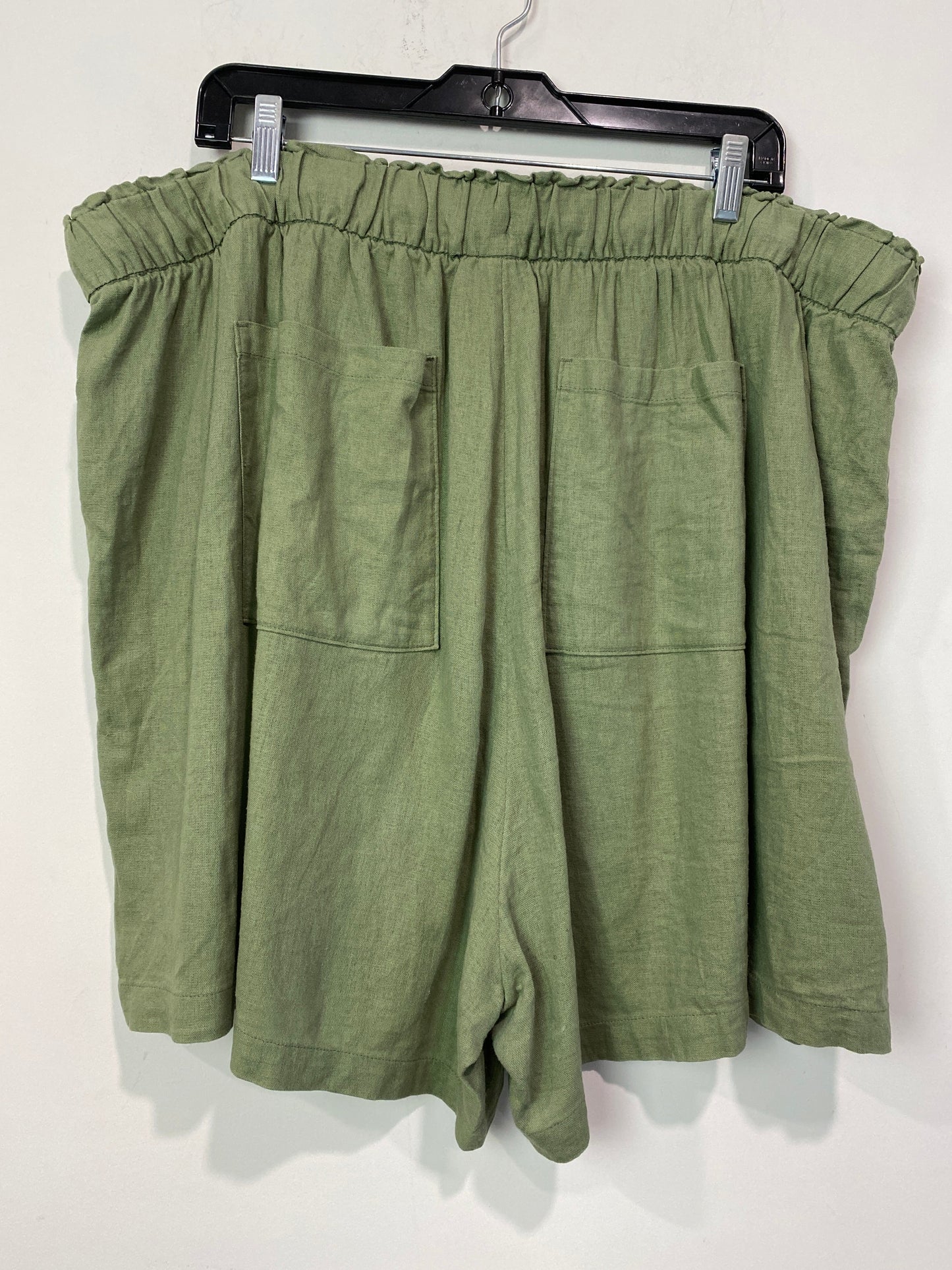 Green Shorts Ava & Viv, Size 2x