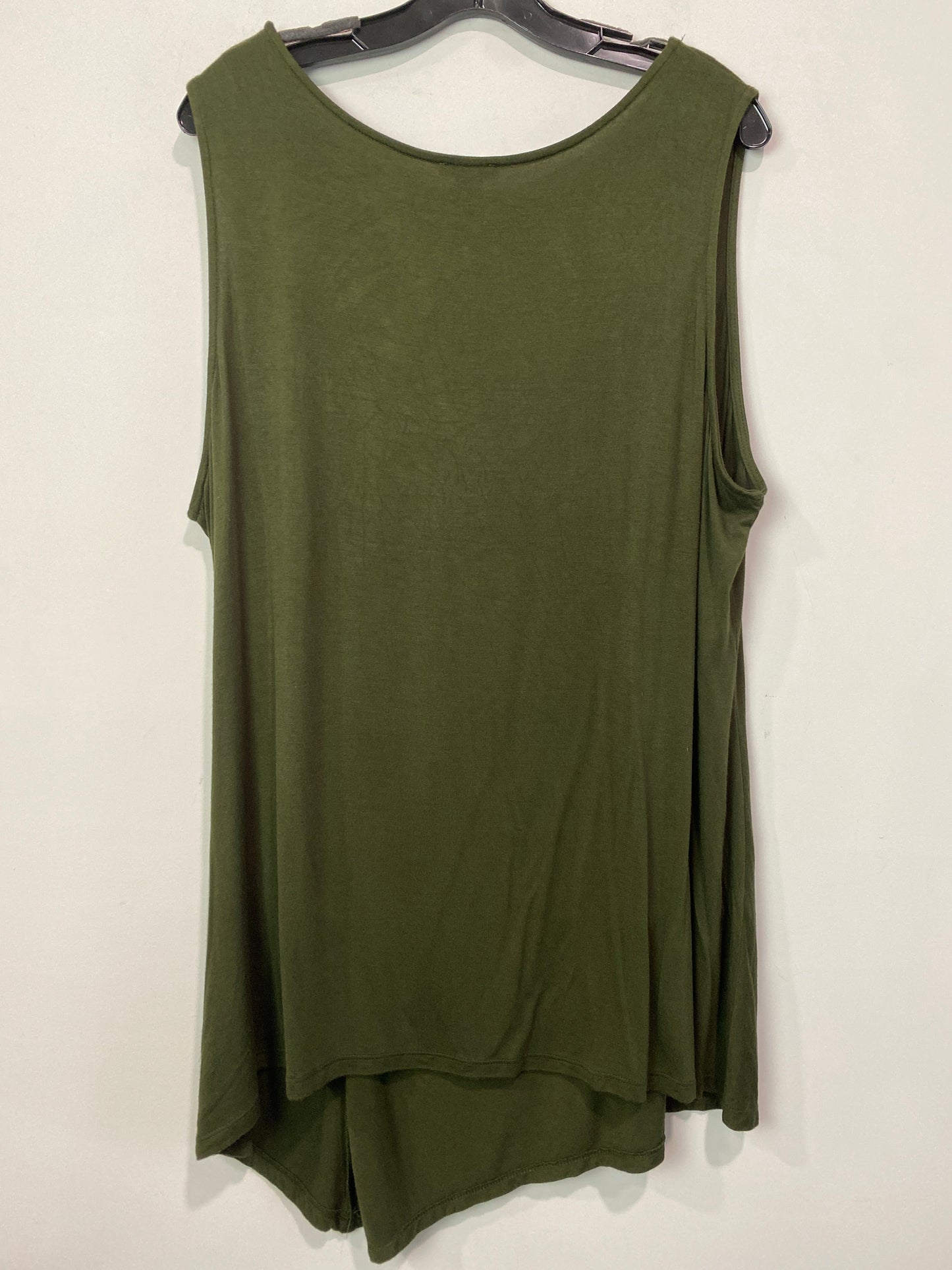 Green Tank Top New Directions, Size 3x