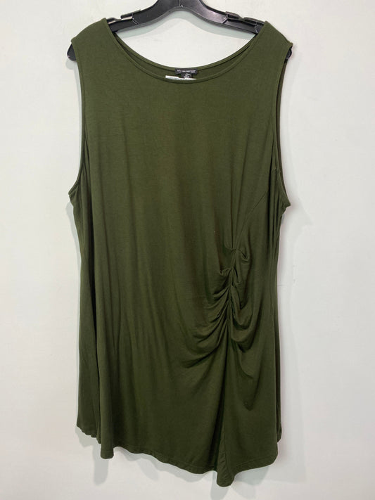 Green Tank Top New Directions, Size 3x