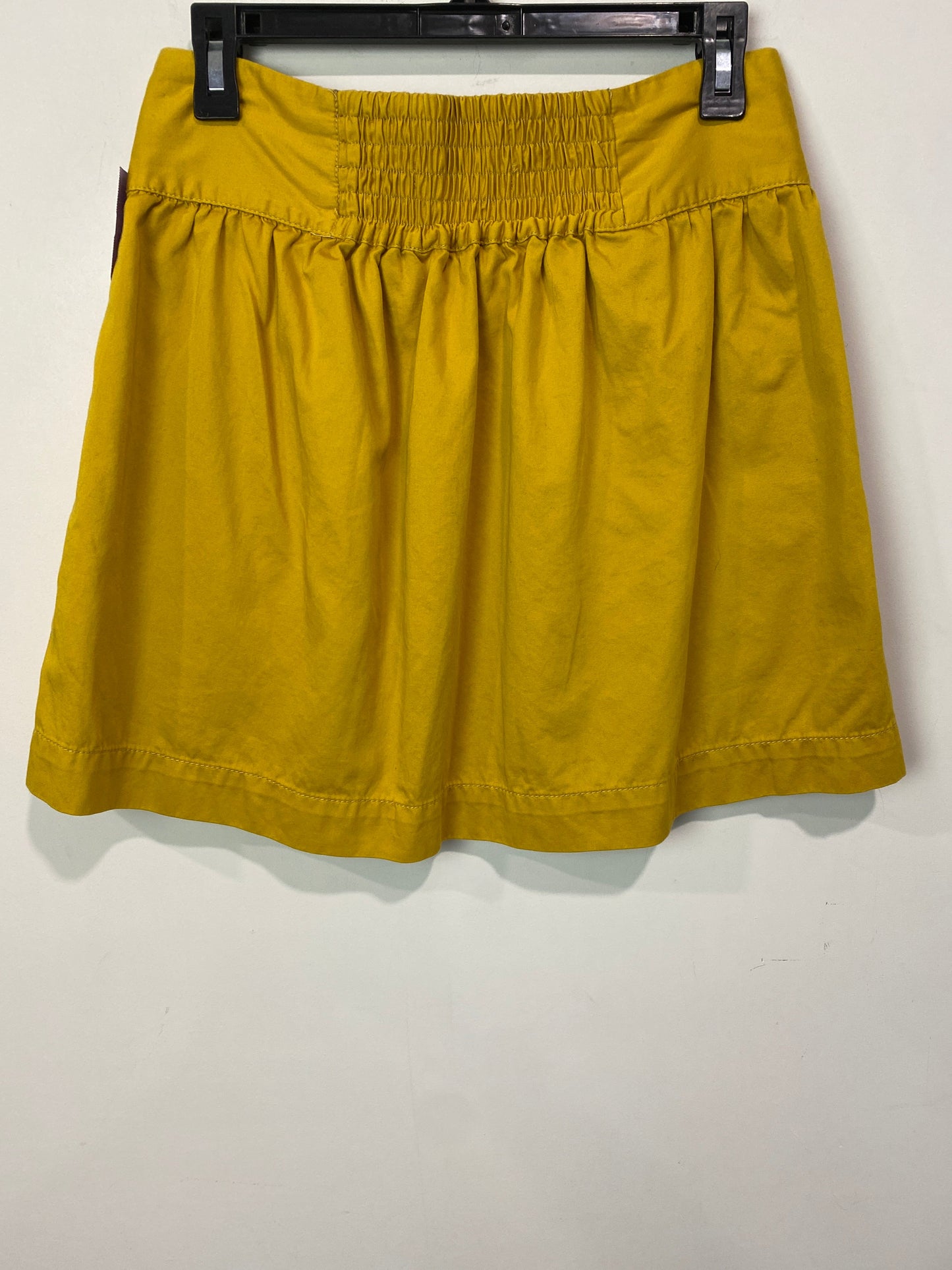 Yellow Skirt Mini  Fossil, Size Xs