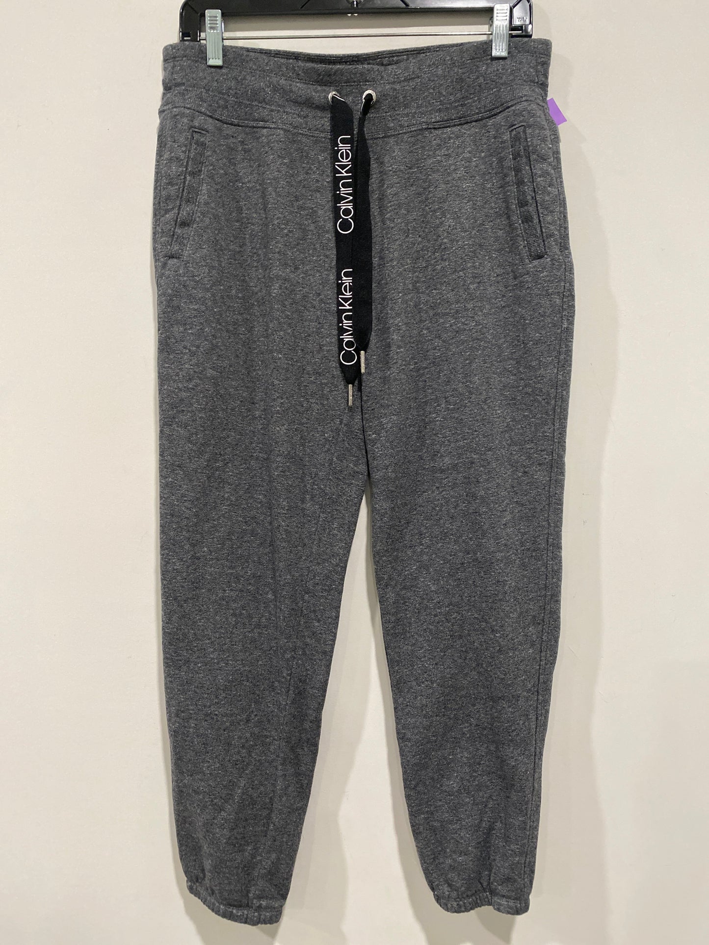 Grey Athletic Pants Calvin Klein, Size M